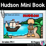 Henry Hudson Mini Book for Early Readers: Early Explorers