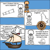 Henry Hudson Mini Book for Early Readers: Early Explorers