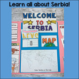 Serbia Lapbook for Early Learners - A Country Study
