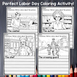 Labor Day Writing Prompts, Labor Day Writing Prompts with Sentence Starters