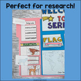 Serbia Lapbook for Early Learners - A Country Study