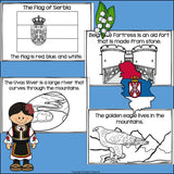 Serbia Mini Book for Early Readers - A Country Study