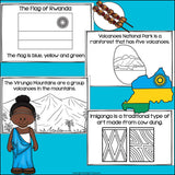 Rwanda Mini Book for Early Readers - A Country Study