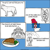 Serbia Mini Book for Early Readers - A Country Study