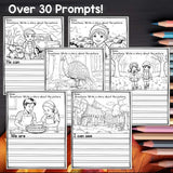 Fall Writing Prompts, Fall Picture Writing Prompts with Sentence Starters