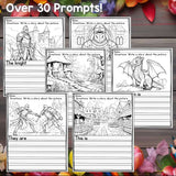 Royal Kingdom Writing Prompts, Medieval Picture Writing with Sentence Starters