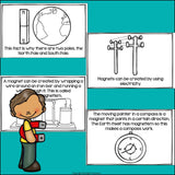 Magnetism Mini Book for Early Readers: Physical Science, Magnets