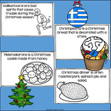 Christmas in Greece Mini Book for Early Readers - Christmas Activities