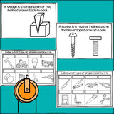 Simple Machines Mini Book for Early Readers: Physical Science, Simple Machines