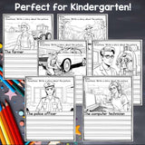 Labor Day Writing Prompts, Labor Day Writing Prompts with Sentence Starters