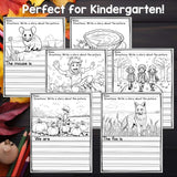 Fall Writing Prompts, Fall Picture Writing Prompts with Sentence Starters