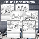 Winter Writing Prompts, Winter Picture Writing Prompts with Sentence Starters