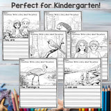 Summer Writing Prompts, Summer Picture Writing Prompts with Sentence Starters