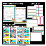Classroom Decor Pack - Beach and Summer Theme