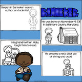 Benjamin Banneker Mini Book for Early Readers: Black History Month