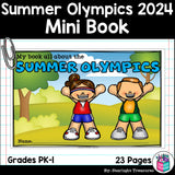 Summer Games 2024 Mini Book for Early Readers