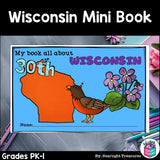 Wisconsin Mini Book for Early Readers - A State Study