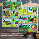 Alphabet Flash Cards for Early Readers - Country of Croatia
