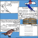 Croatia Mini Book for Early Readers - A Country Study