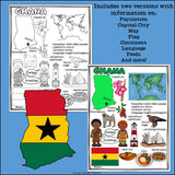 Ghana Fact Sheet for Early Readers - A Country Study