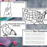 New Hampshire Mini Book for Early Readers - A State Study