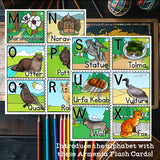 Alphabet Flash Cards for Early Readers - Country of Armenia