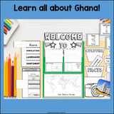 Ghana Lapbook for Early Learners - A Country Study