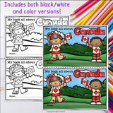 Canada Mini Book for Early Readers - A Country Study
