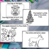 Michigan Mini Book for Early Readers - A State Study