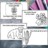 Wisconsin Mini Book for Early Readers - A State Study