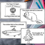 Oregon Mini Book for Early Readers - A State Study