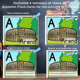Alphabet Flash Cards for Early Readers - Country of Croatia
