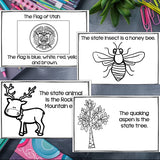 Utah Mini Book for Early Readers - A State Study