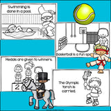 Summer Games 2024 Mini Book for Early Readers