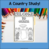 Ghana Lapbook for Early Learners - A Country Study