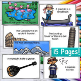Italy Mini Book for Early Readers - A Country Study