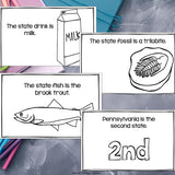 Pennsylvania Mini Book for Early Readers - A State Study
