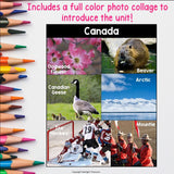 Canada Mini Book for Early Readers - A Country Study