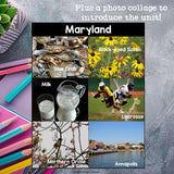 Maryland Mini Book for Early Readers - A State Study