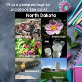 North Dakota Mini Book for Early Readers - A State Study