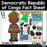 Democratic Republic of the Congo Fact Sheet for Early Readers