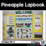 Pineapple Lapbook for Early Learners - Plant Study