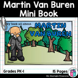 Martin Van Buren Mini Book for Early Readers: Presidents' Day