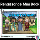 Renaissance Mini Book for Early Readers - Renaissance, Reformation, Exploration