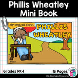 Phillis Wheatley Mini Book for Early Readers: Black History Month