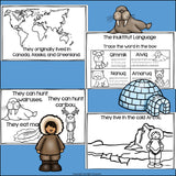 Inuit Tribe Mini Book for Early Readers
