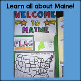 Maine Lapbook for Early Learners - A State Study