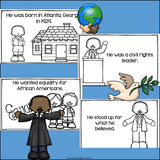 Martin Luther King Jr. Day Mini Book for Early Readers