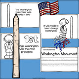 Washington Monument Mini Book for Early Readers: American Symbols