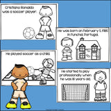 Cristiano Ronaldo Mini Book for Early Readers: Famous Athletes